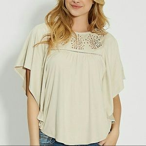 Maurice’s Suede Blouse